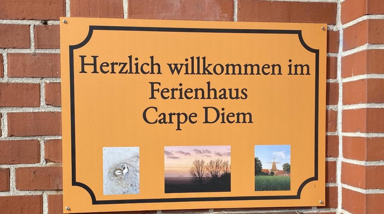 Ferienhaus Carpe Diem Krummhörn Eksteriør billede